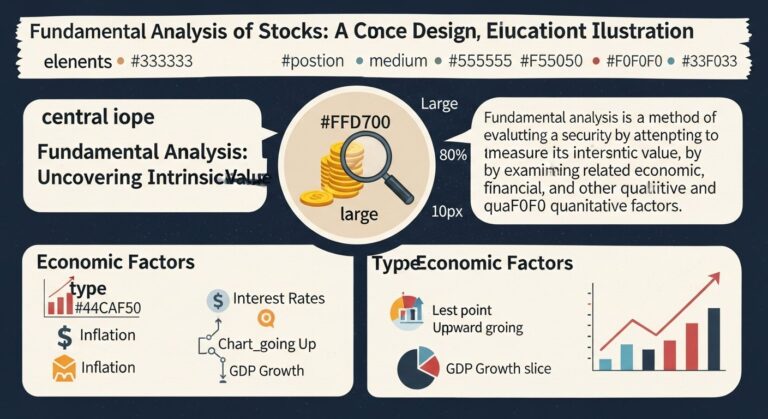 fundamental analysis stocks &mdash; featured illustration