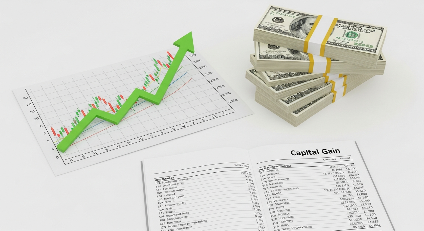 Understanding Capital Gains Tax: What Investors Need to Know 11 Chart illustrating the difference in tax rates between short-term and long-term capital gains.