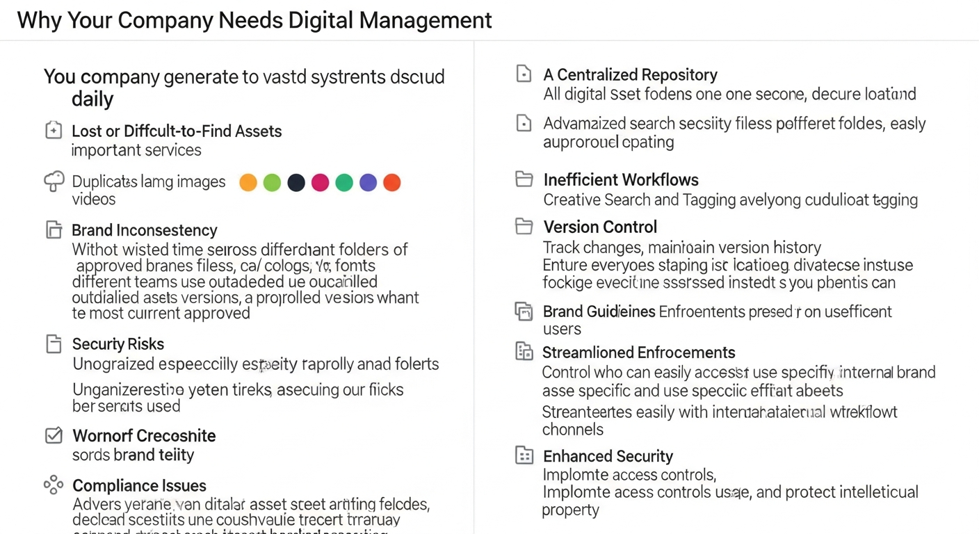 Why Your Company Needs Digital Asset Management 11 Why Your Company Needs Digital Asset Management