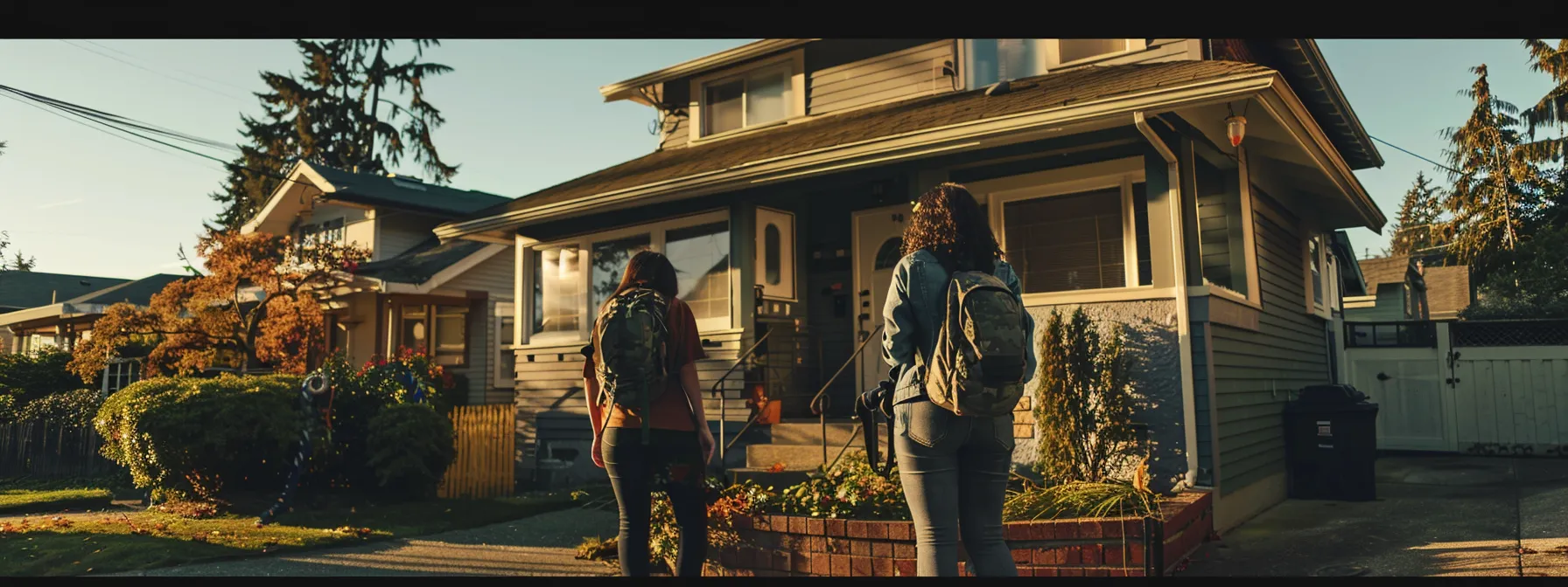 Struggling With an Inherited Property Cash Home Buyers in Puyallup Offer a Reliable Solution 1 a professional brand agent assists a distressed homeowner tied to an anchor symbol in puyallup.